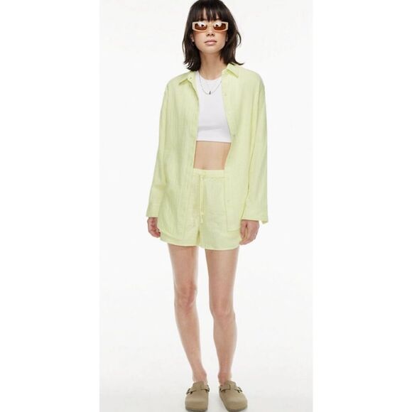 NWOT Aritzia Wilfred Sail Shirt, XS $90 F19 - Picture 2 of 7